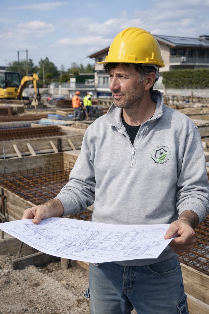 operaio in cantiere EdilZeta